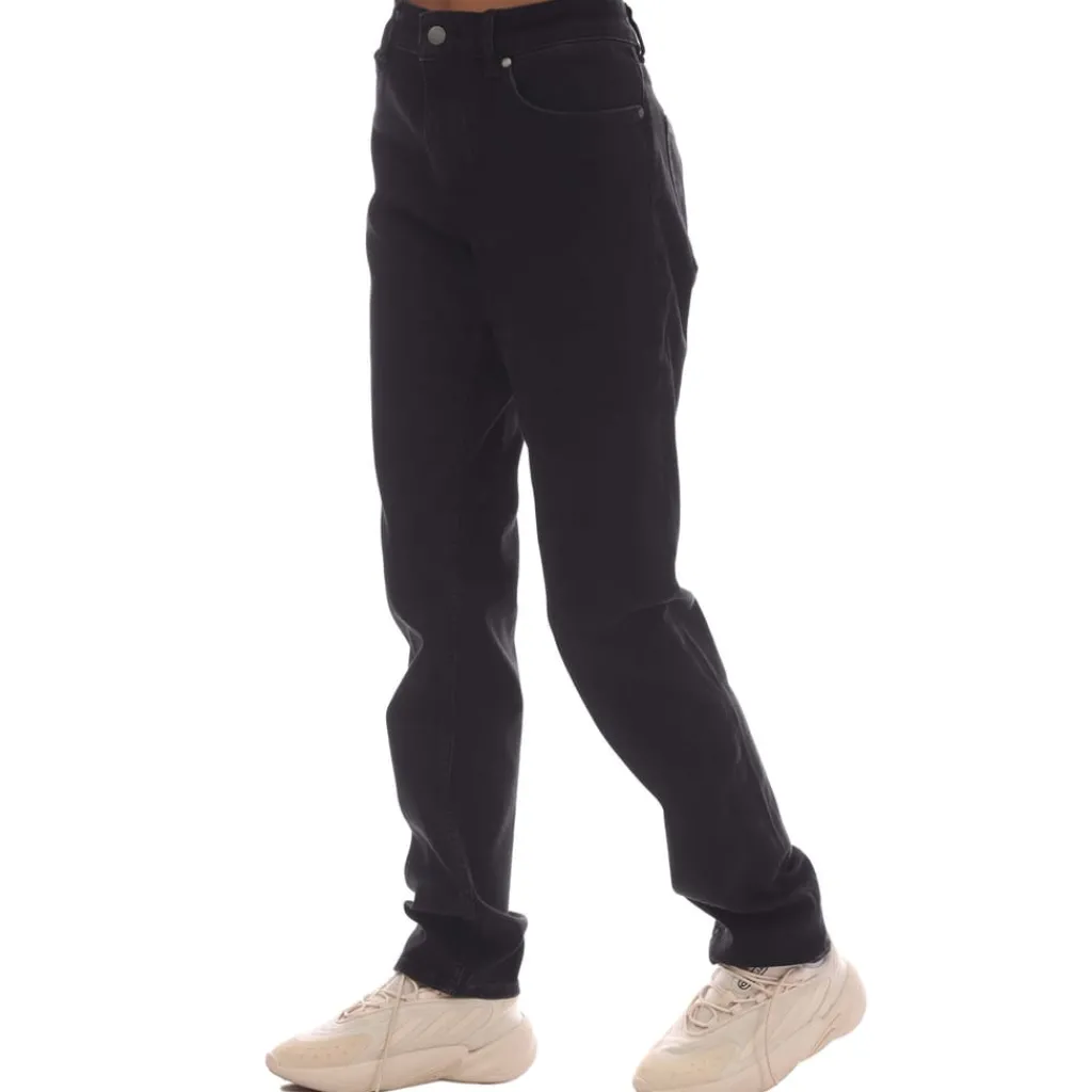 Jeans*Boss P-Delaware Slim-Fit Jeans in Black