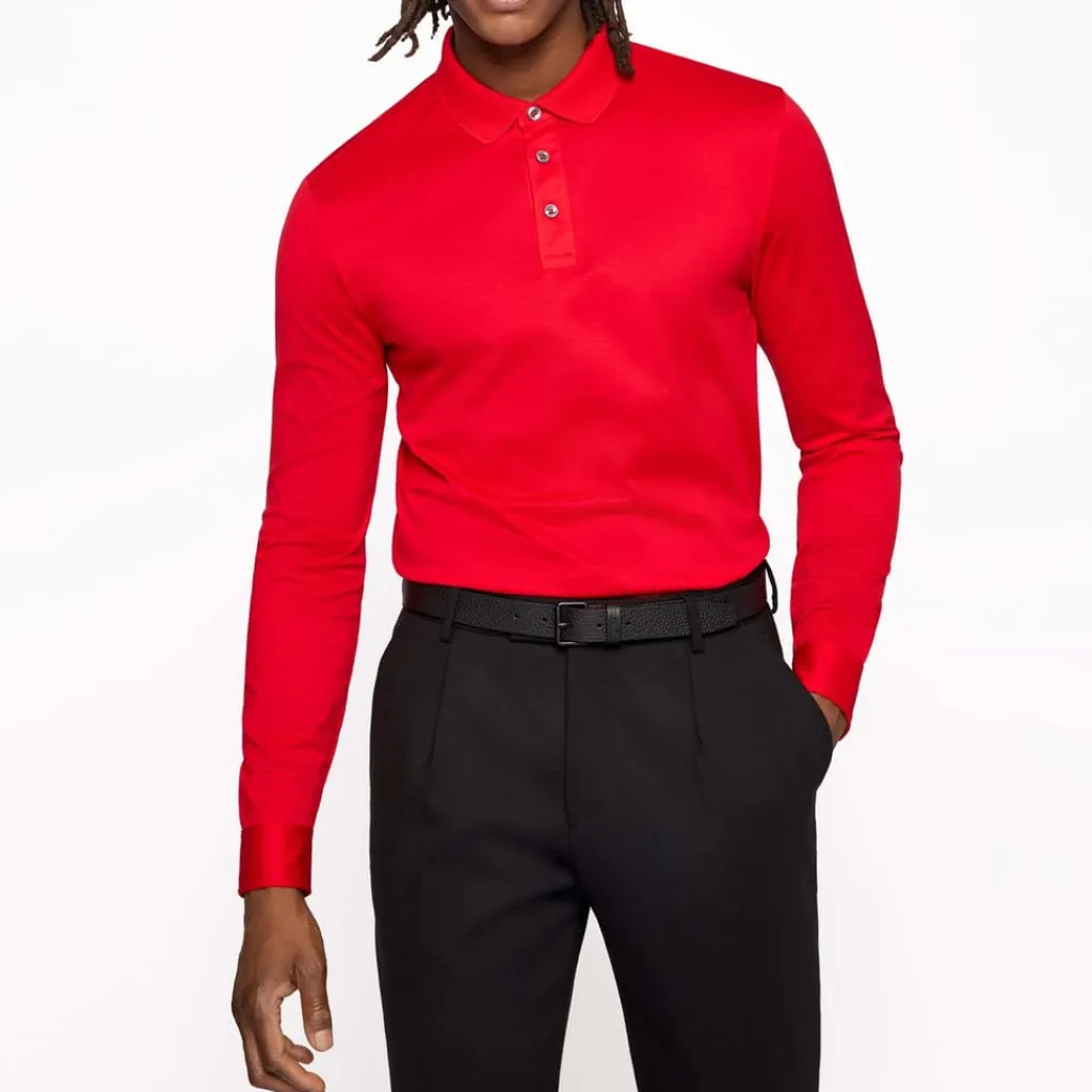 T-Shirts And Vests|Polo Shirts*Boss Pearl 21 Polo Shirt in Red