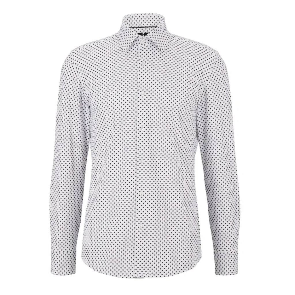 Formalwear*Boss P-Hank-Kent-C1-222 Shirt in Brown
