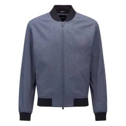 Formalwear*Boss P-Hanry Bomber Jacket in Blue