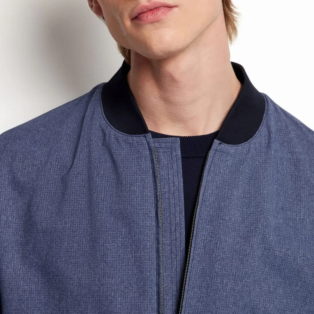 Formalwear*Boss P-Hanry Bomber Jacket in Blue