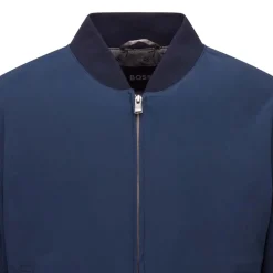 Formalwear*Boss P-Hanry Bomber Jacket in Dark Blue