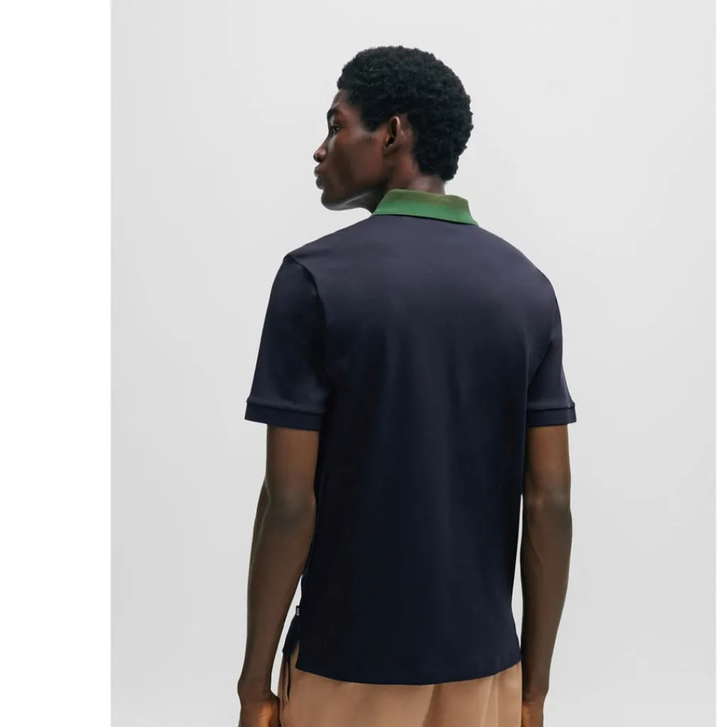 Polo Shirts*Boss Phillipson 116 Polo Shirt in Dark Blue