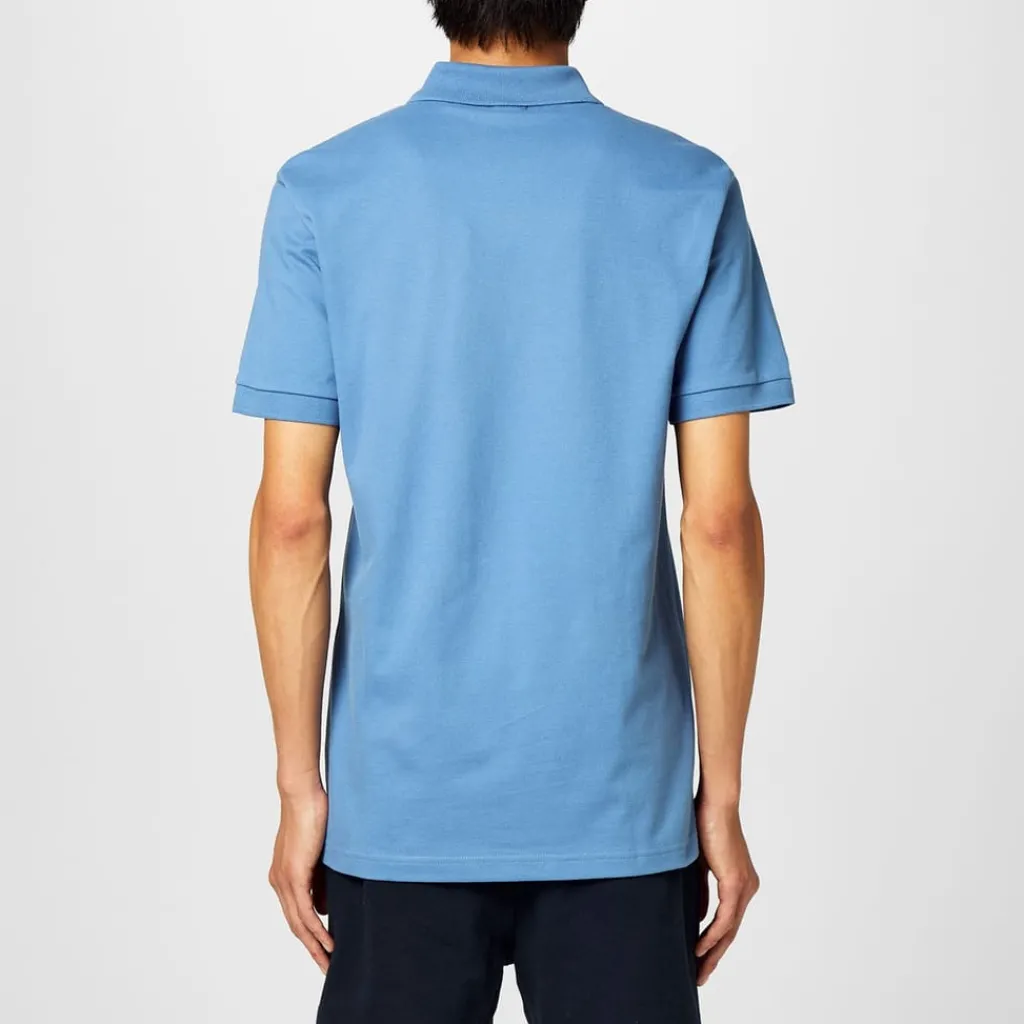 Polo Shirts*Boss Piqué Polo Top in Blue
