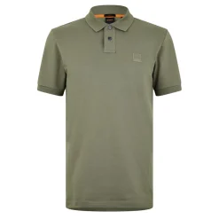 Polo Shirts*Boss Piqué Polo Top in Green