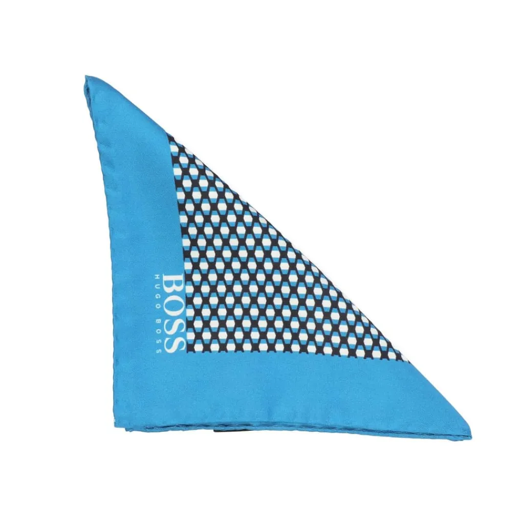 Formalwear*Boss Pocket Square in Turquoise