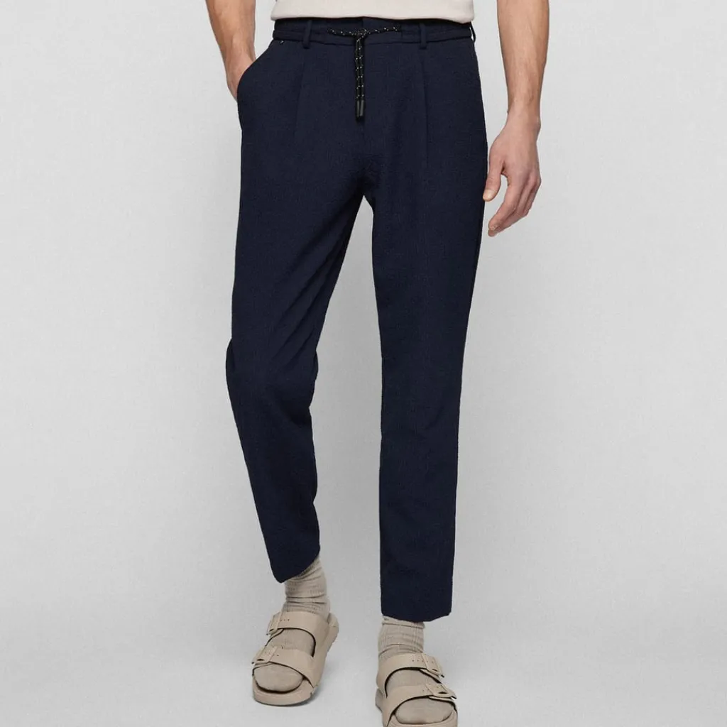 Formalwear*Boss P-Perin Trousers in Dark Blue