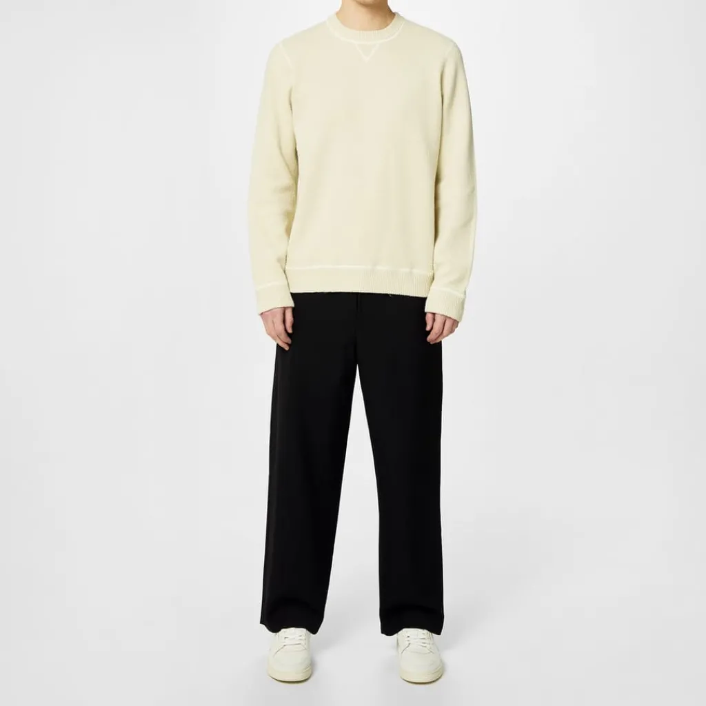 Knitwear*Boss Pratolo Knitted Sweater in White
