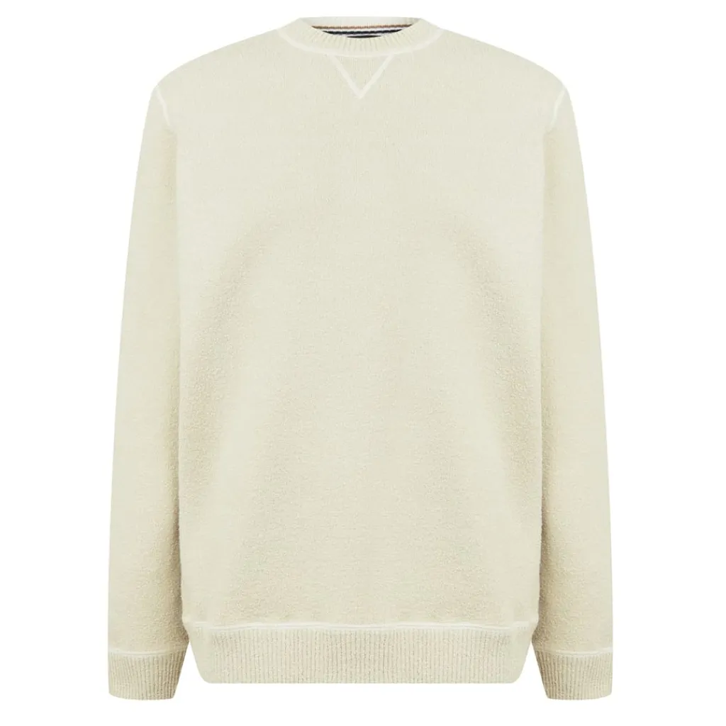 Knitwear*Boss Pratolo Knitted Sweater in White