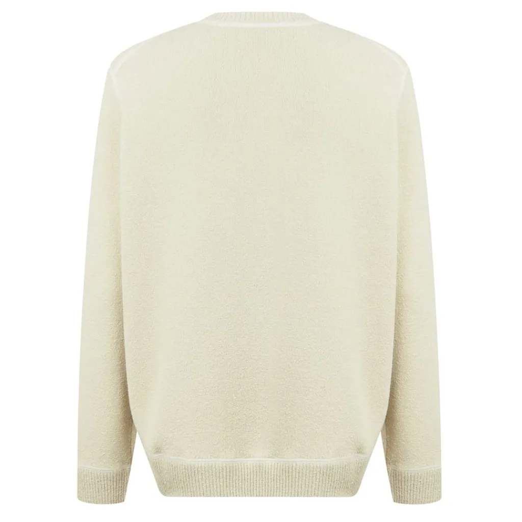 Knitwear*Boss Pratolo Knitted Sweater in White