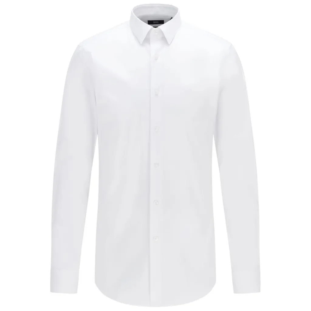 Formalwear*Boss P-Ray Kent Shirt in White