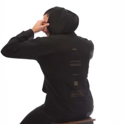 Sweatshirts*Boss Printed Artwork Zip-Up Hoodie in Black