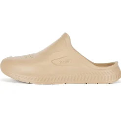 Beach Shoes*Boss R Rubber Slide in Beige