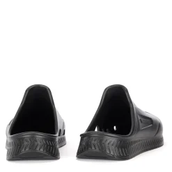 Beach Shoes*Boss R Rubber Slide in Black