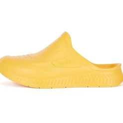 Beach Shoes*Boss R Rubber Slide in Yellow