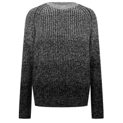 Knitwear*Boss Regular Fit Crew Neck Sweater in Grey