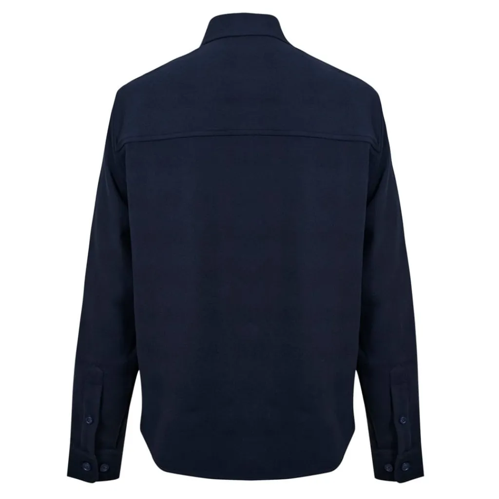 Knitwear*Boss Regular Fit Long Sleeve Shirt in Blue