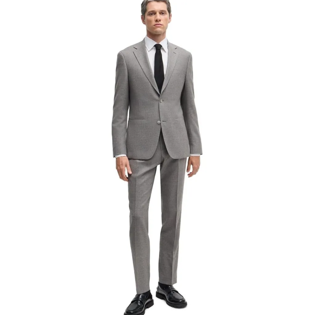 Shirts*Boss Regular Fit Long Sleeve Shirt in White