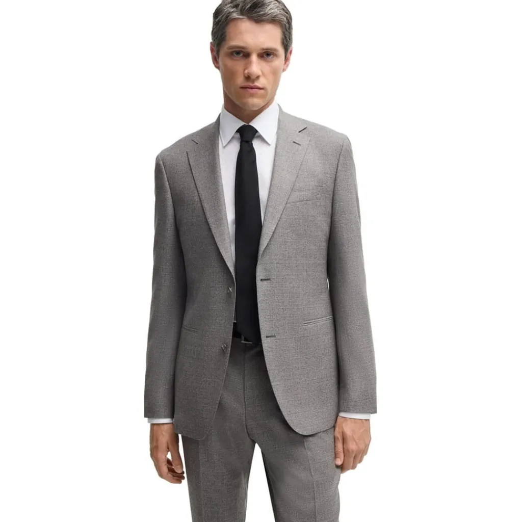 Shirts*Boss Regular Fit Long Sleeve Shirt in White