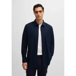 Shirts*Boss Regular Fit Long Sleeve Shirt in Blue