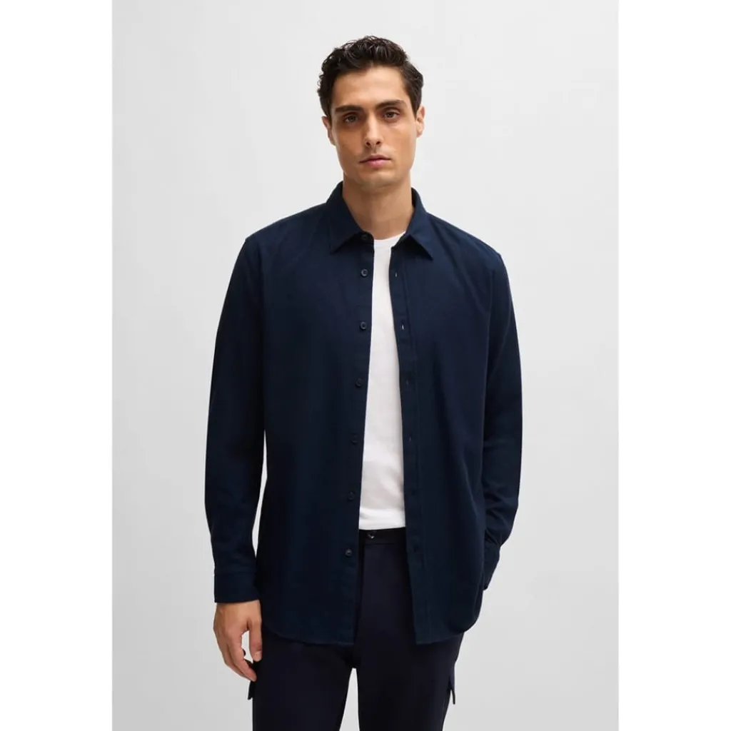 Shirts*Boss Regular Fit Long Sleeve Shirt in Blue