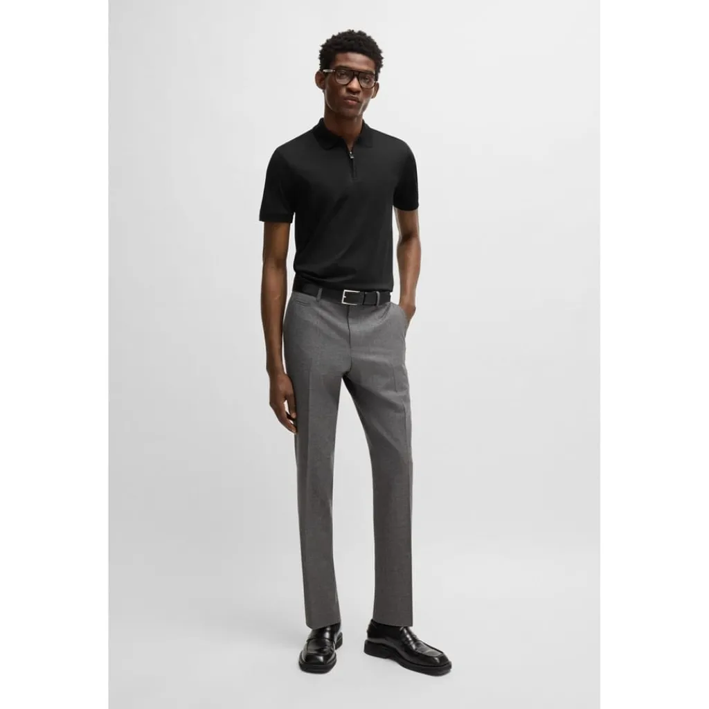 Polo Shirts*Boss Regular Fit Short Sleeve Shirt in Black