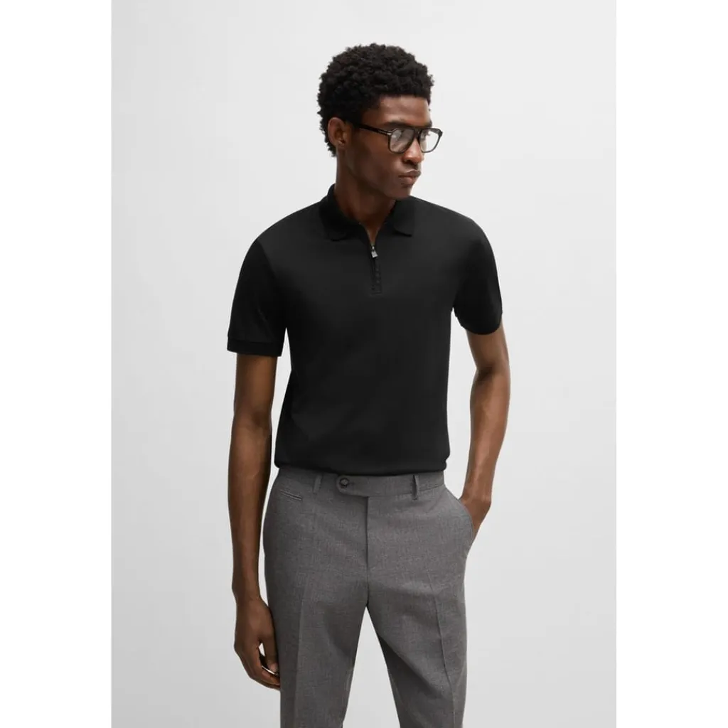 Polo Shirts*Boss Regular Fit Short Sleeve Shirt in Black