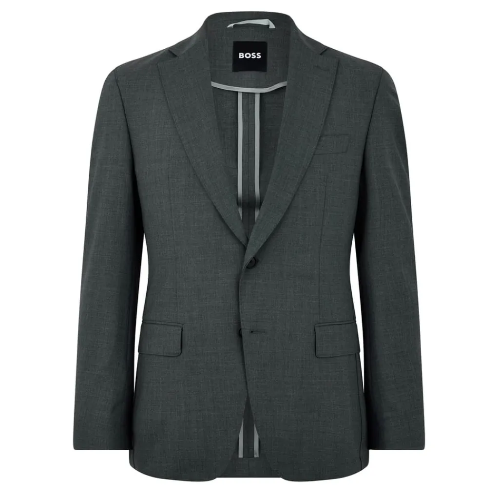 Formalwear*Boss Regular Fit Suit Jacket in Grey