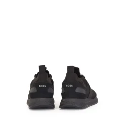 Footwear|Trainers*Boss Runn Knit Trainers in Black