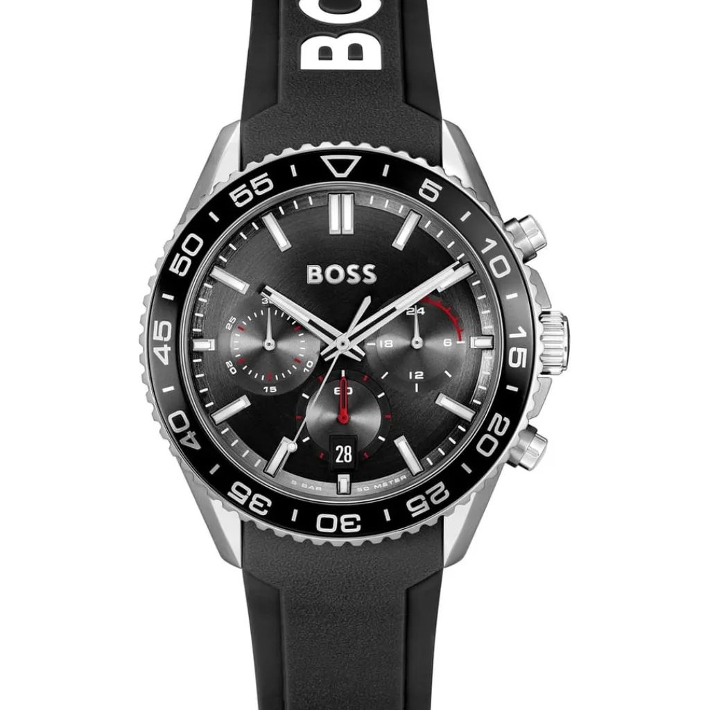 Jewellery-Watches*Boss Runner Chronograph Watch in Black