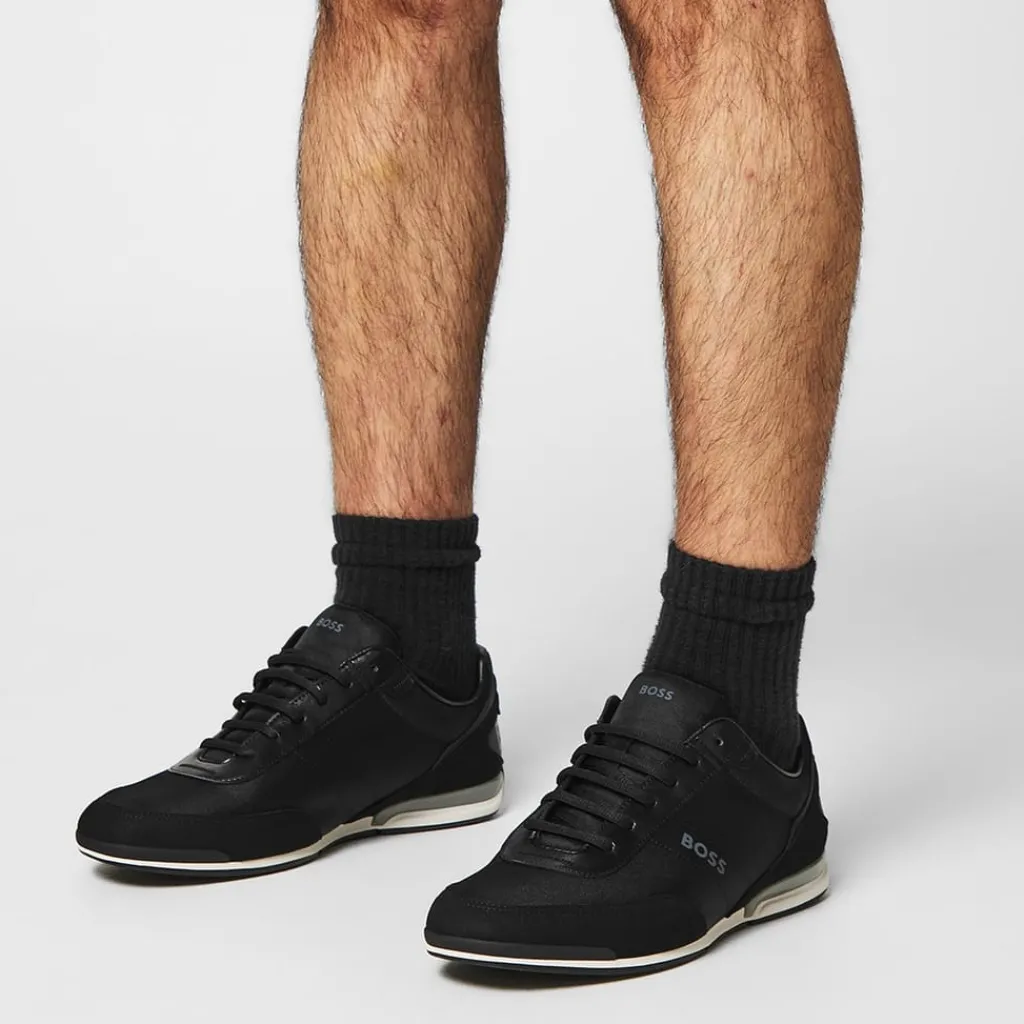 Trainers*Boss Saturn Trainer in Black