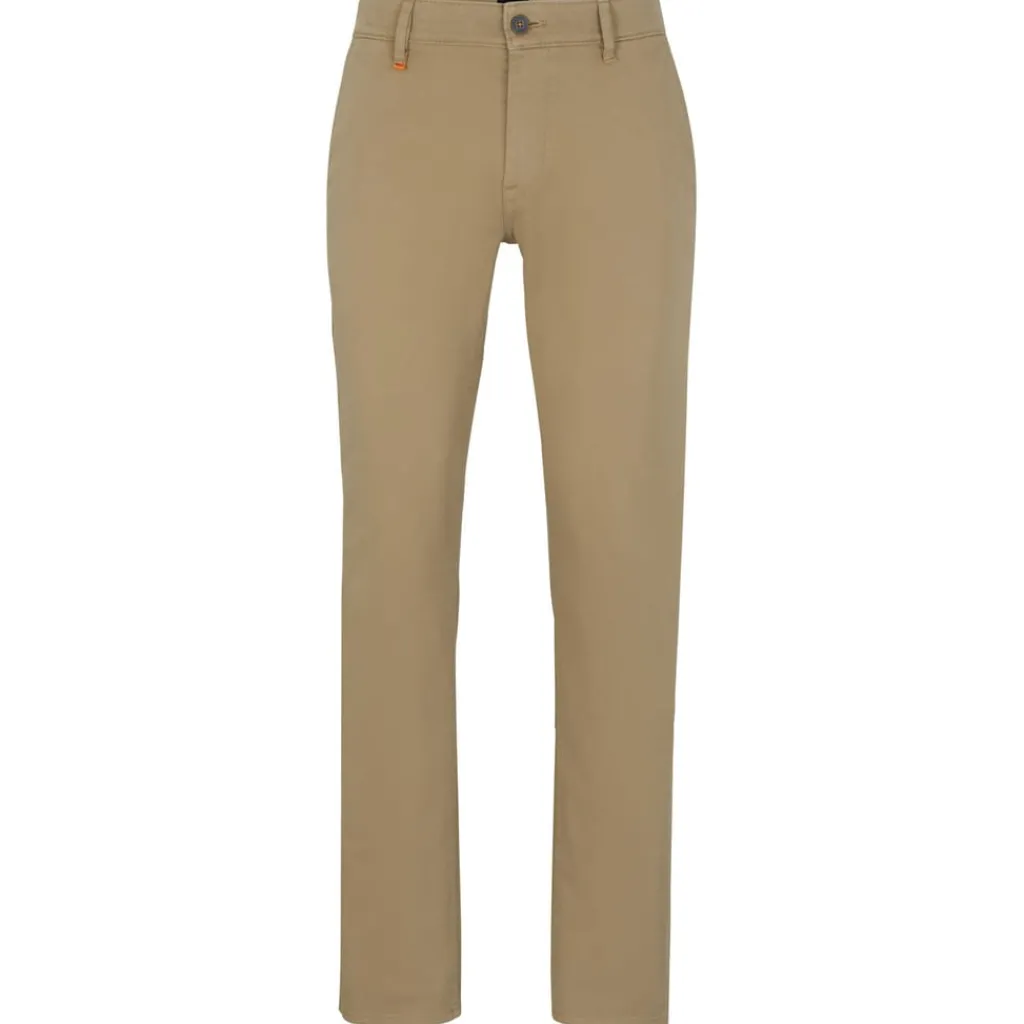Trousers*Boss Schino Slim-Fit Trousers in Brown