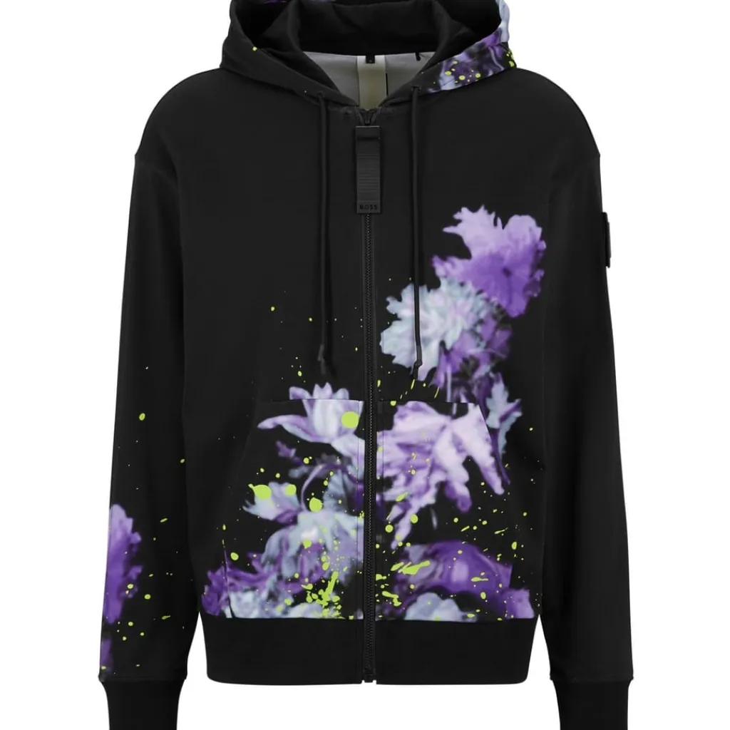 Hoodies*Boss Sgover Lotus 10249111 01 in Black
