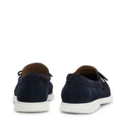 Shoes*Boss Sienne Moccasin Shoes in Dark Blue