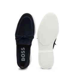 Shoes*Boss Sienne Moccasin Shoes in Dark Blue
