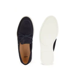 Shoes*Boss Sienne Moccasin Shoes in Dark Blue