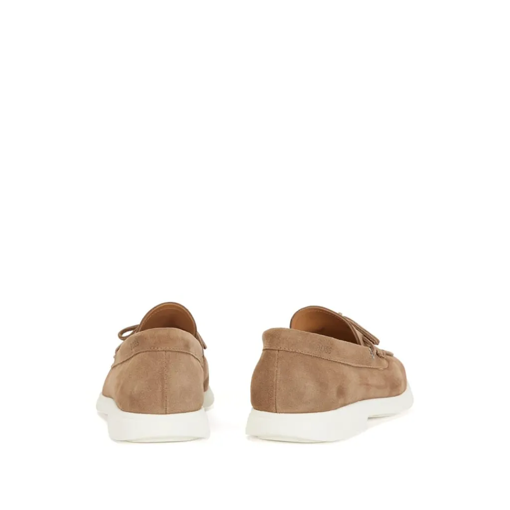 Shoes*Boss Sienne Moccasin Shoes in Beige