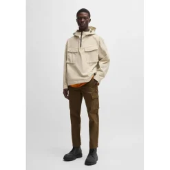 Trousers*Boss Sisla-8 Cargo Trousers in Green