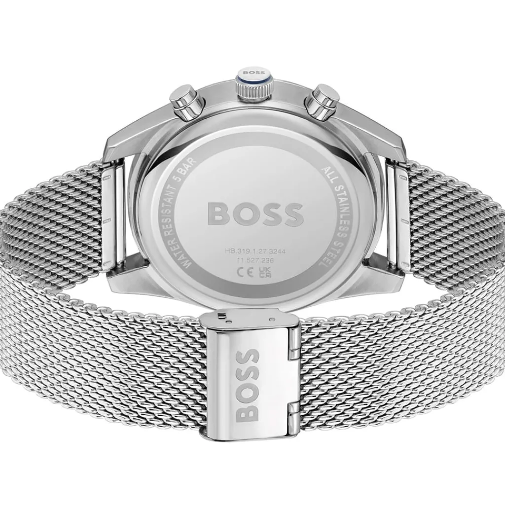 Jewellery-Watches*Boss Skytraveller Chronograph Watch in Silver