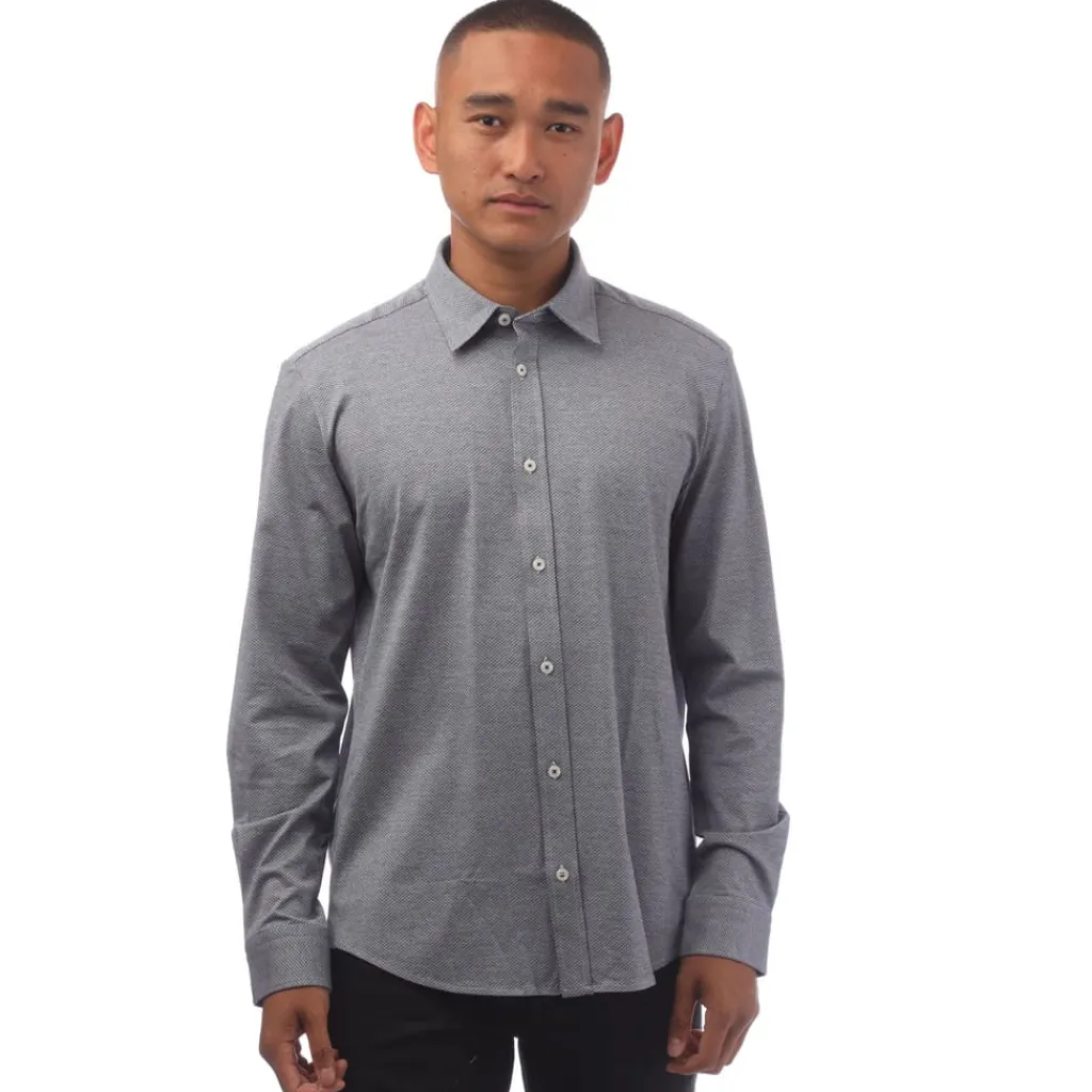 Shirts*Boss S-Liam Kent Shirt in Navy