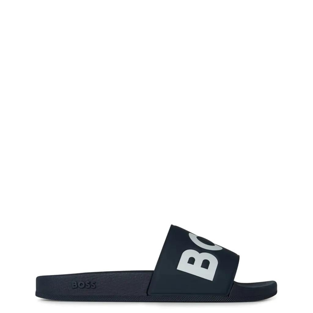 Footwear|Beach Shoes*Boss Sliders in Blue