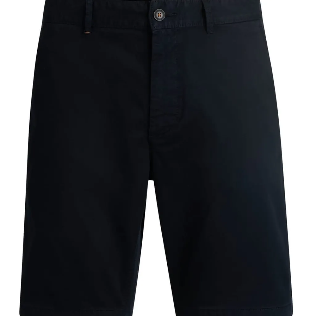Shorts*Boss Slim Fit Bermuda Chino Shorts in Blue