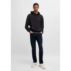 Jeans*Boss Slim Fit Five Pocket Design Jeans in Blue