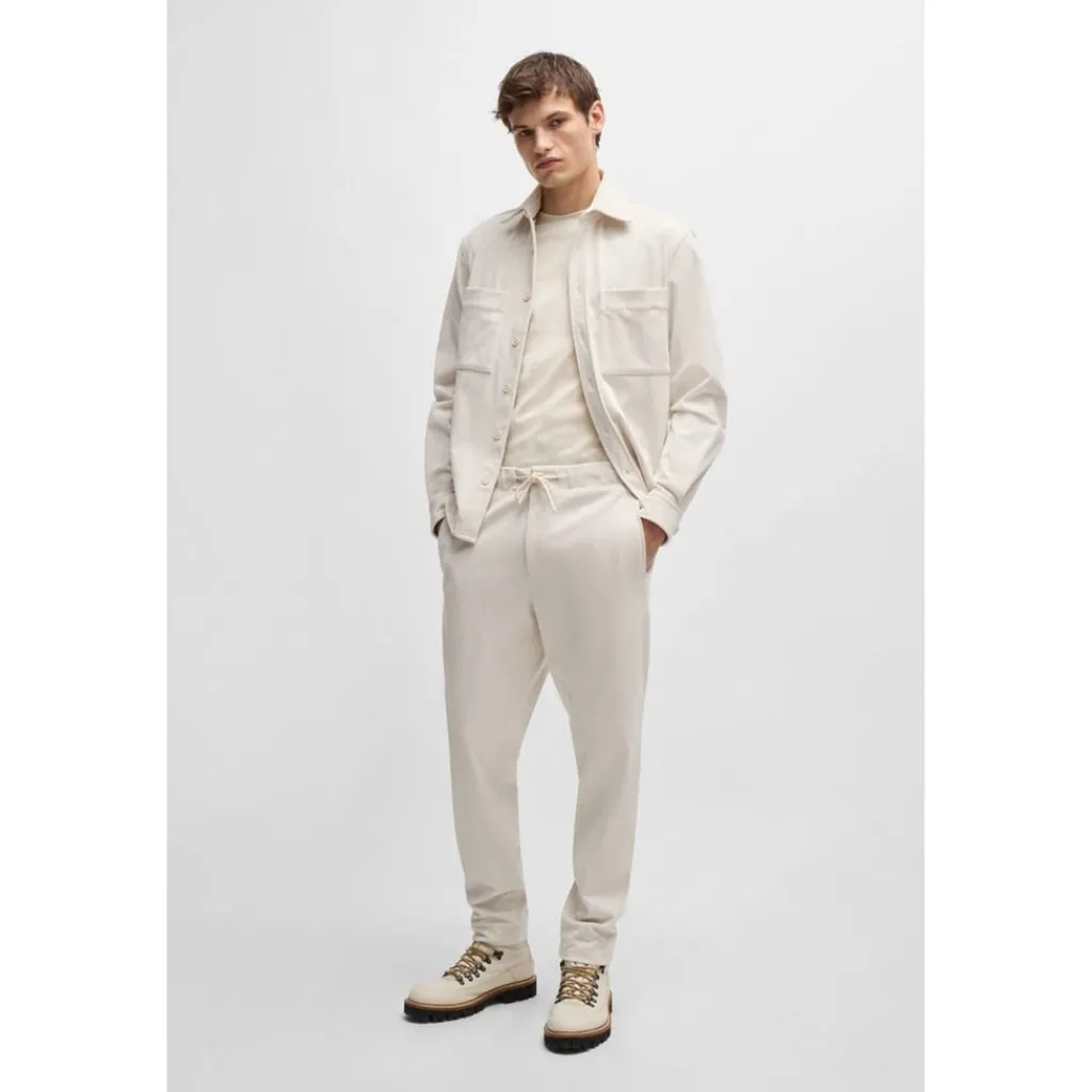 Polo Shirts*Boss Slim Fit Short Sleeve Shirt in White