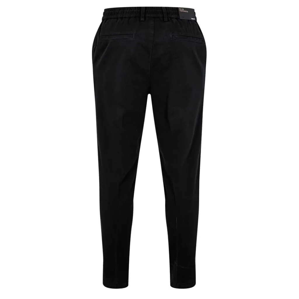 Trousers*Boss Slim Tapered Trousers in Black