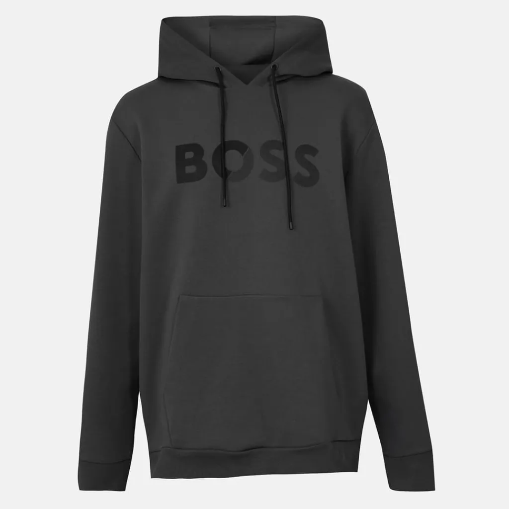 Hoodies*Boss Soody Tape Logo 10266755 01 in Grey