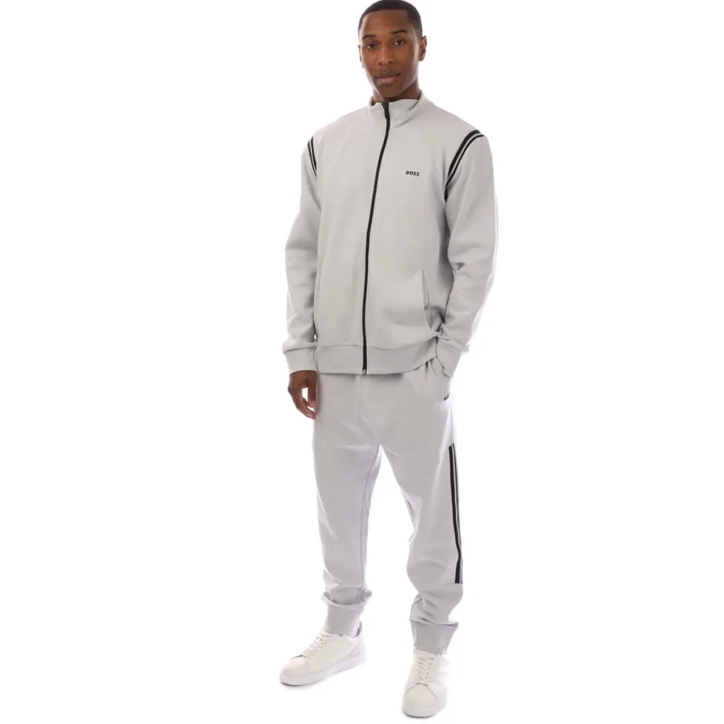 Tracksuits*Boss Stripe Inserts Tracksuit in Grey