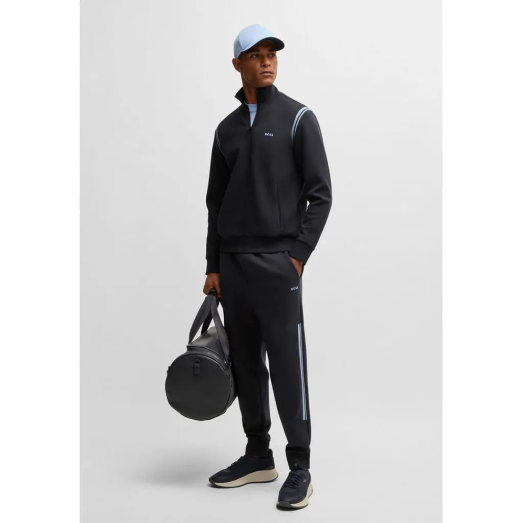 Tracksuits*Boss Stripe Inserts Tracksuit in Dark Blue