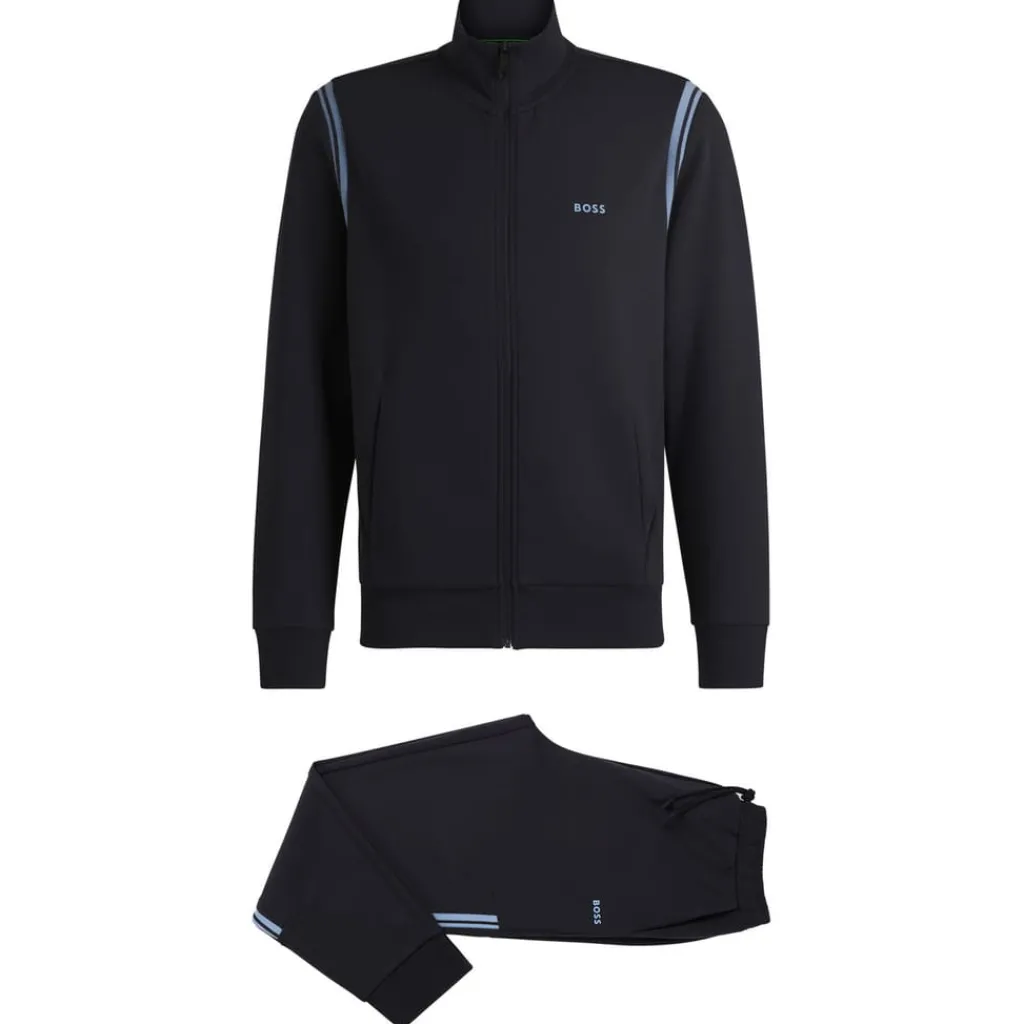 Tracksuits*Boss Stripe Inserts Tracksuit in Dark Blue