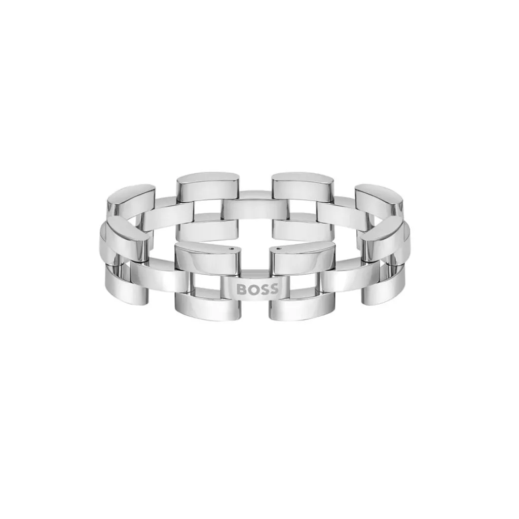 Jewellery-Watches*Boss Sway Stainless Steel Bracelet in Silver